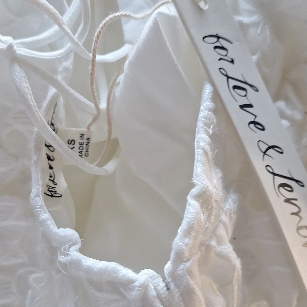 For Love & Lemons Leighton maxi dress FREE PEOPLE COLAB - Picture 8 of 8